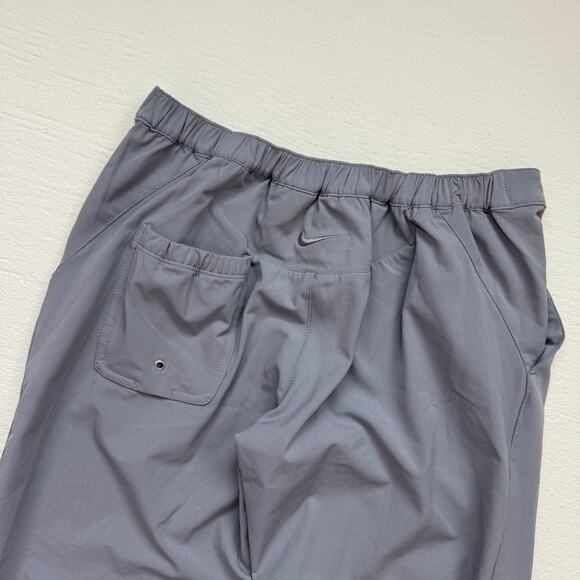 Nike FitDry Gray Periwinkle Zip Hem Stretch Pants, Size Small - Picture 8 of 8